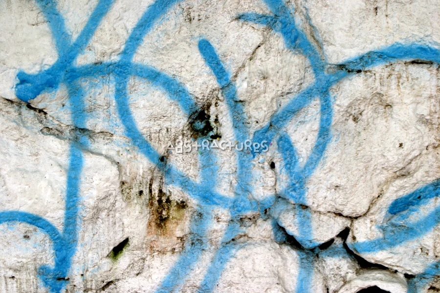 Blue White Graffiti Abstract Texture — photographic texture 08 — 23