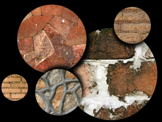 Circular crops from the Texture Collection 19 texture collection