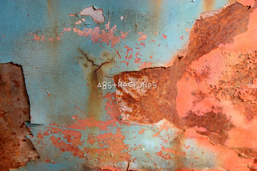Blue Chipped Paint Abstract Texture — photographic texture 12 — 18