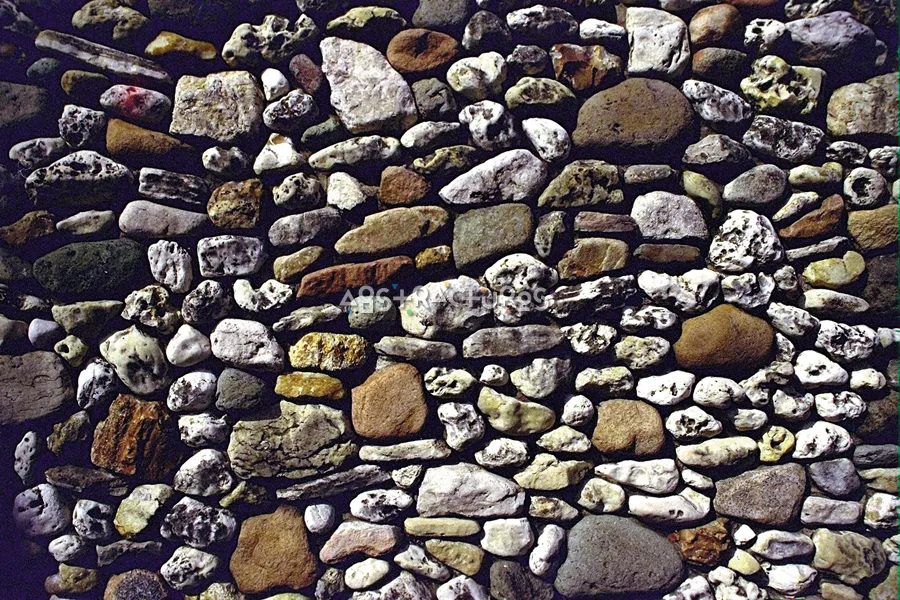 Rounded Brick Wall Background Texture — photographic texture 04 — 33