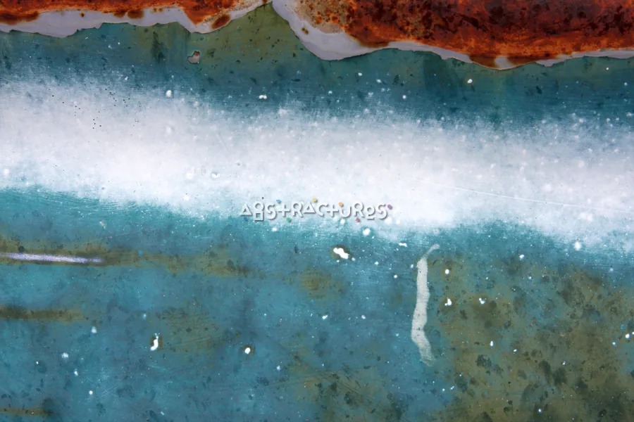 Green Blue  Abstract Metal Texture — photographic texture 51 — 19