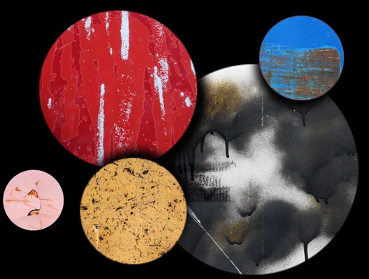 Circular crops from the Texture Collection 29 texture collection