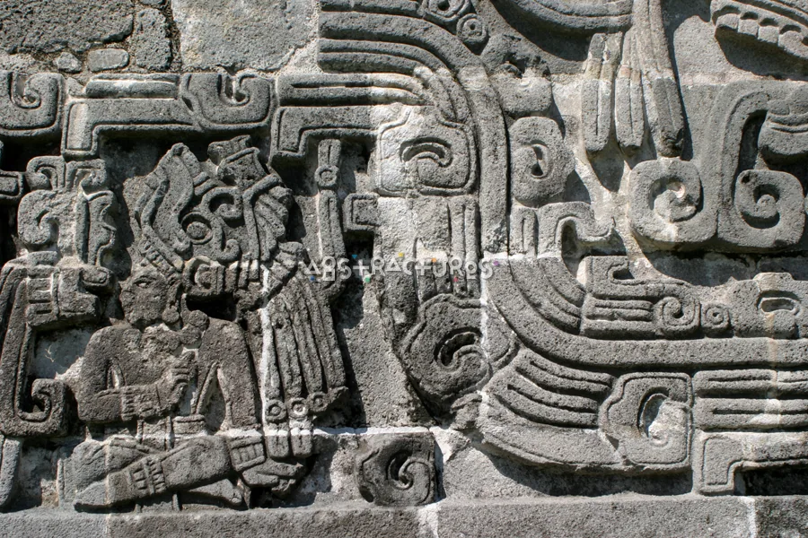 Mayan Aztec Abstract Texture Backgrounds — photographic texture 23 — 09