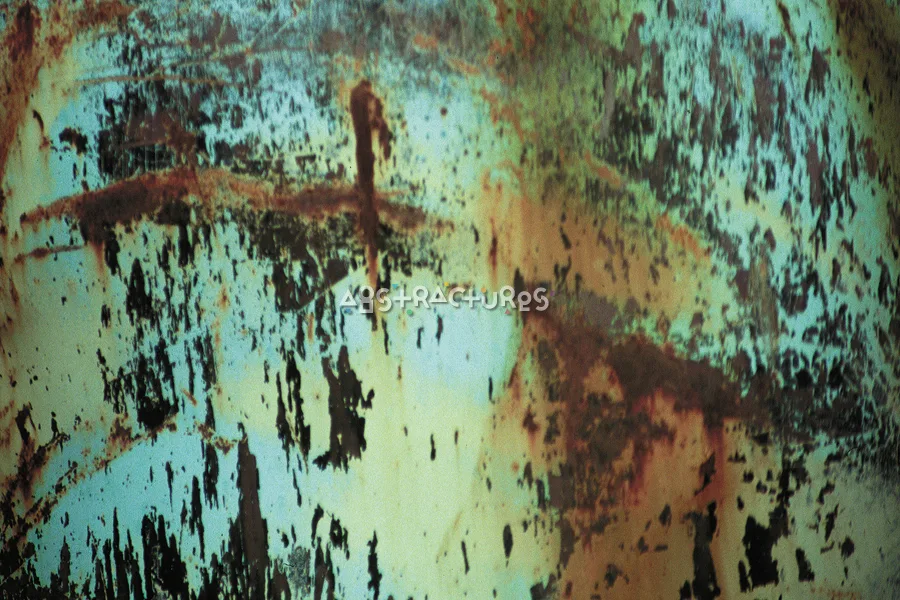 Green Brown Metal Texture Background — photographic texture 03 — 22