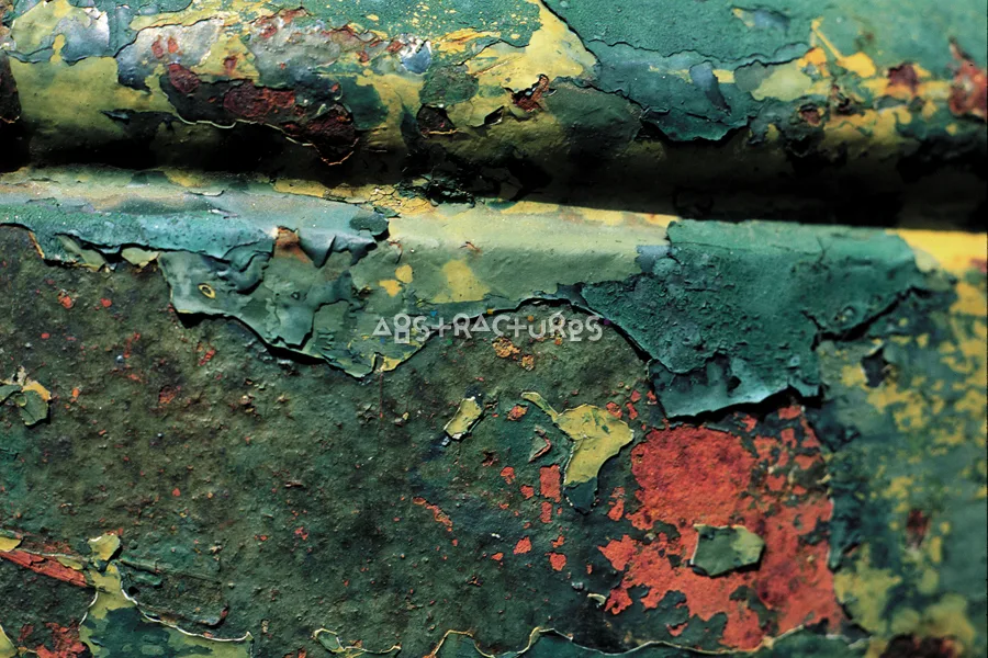 Green Red Metal Texture Background — photographic texture 03 — 14