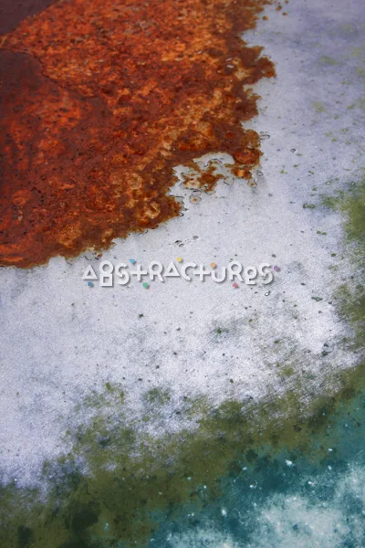 Rusty Green Abstract Metal Texture — photographic texture 46 — 30