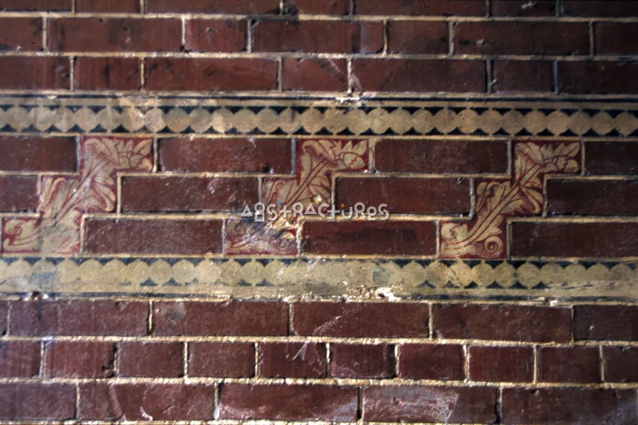 Old Decorative Brick Wall Texture — photographic texture 06 — 21