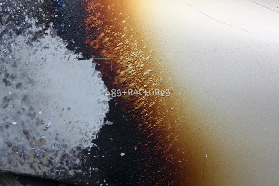 Silver Gold Black Metal Texture — photographic texture 33 — 40
