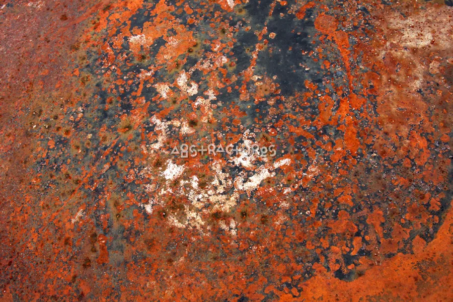 Red Rust Spotted Metal Texture — photographic texture 33 — 28